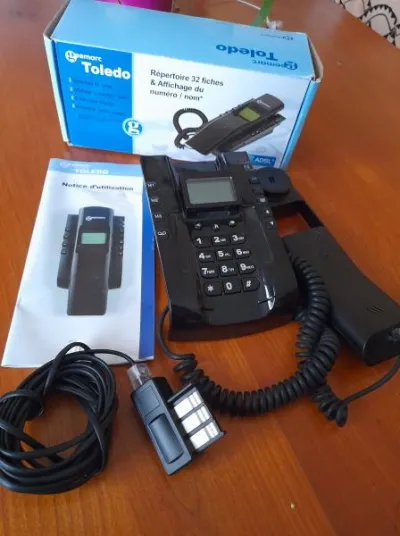 Téléphone fixe filaire geemarc toledo - photo 4