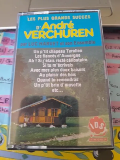 Cassette audio " andré verchuren " - CD, DVD & Vinyles - Saint-Satur (18300)