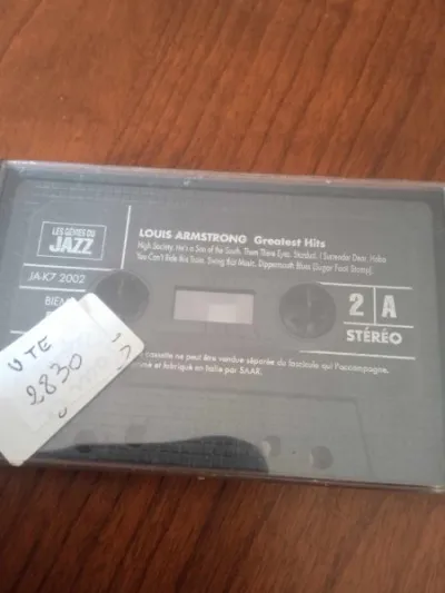 Cassette audio " louis armstong " - CD, DVD & Vinyles - Saint-Satur (18300)