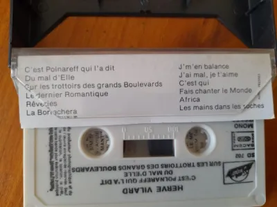 Cassette audio hervé vilard - CD, DVD & Vinyles - Saint-Satur (18300)