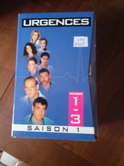 Vhs "urgences" saisons 1 - CD, DVD & Vinyles - Saint-Satur (18300)