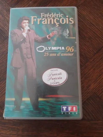 Cassette vhs " frédéric françois" - CD, DVD & Vinyles - Saint-Satur (18300)