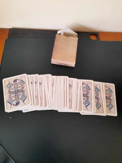 Jeu de 54 cartes à jouer - jeu de l'an 2 - b.p. gr - photo 4