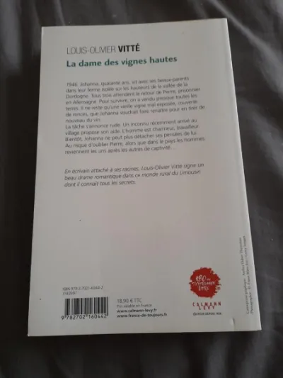 La dame des vignes hautes - louis olivier vitté - photo 3
