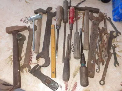 Lot vieux outils à main - Bricolage - Saint-Satur (18300)