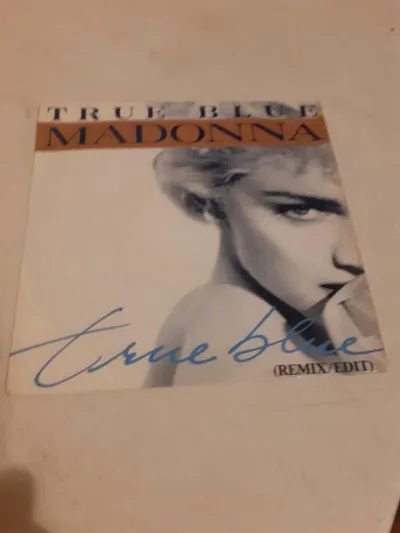 45 t madona "true blue" - CD, DVD & Vinyles - Saint-Satur (18300)