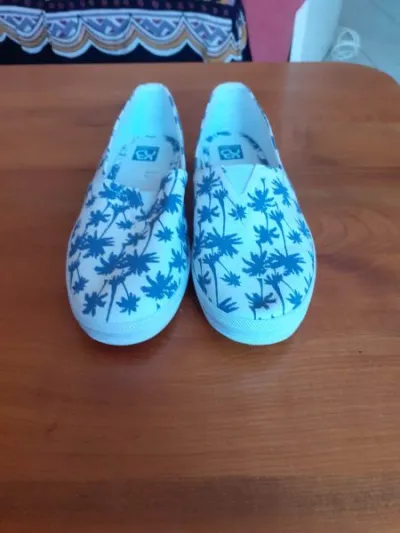 Escarpin plat en toile - Chaussures - Saint-Satur (18300)