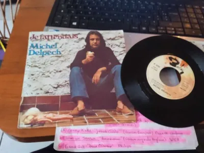 45t " michel delpech " - photo 2
