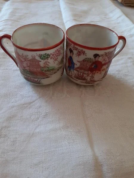 Lot 2 mug décoration asiatique - Collection - Saint-Satur (18300)