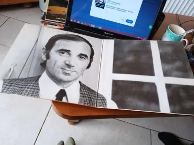 33t " charles aznavour " - photo 3