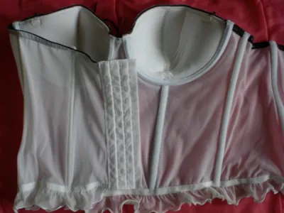 Bustier blanc 95 c neuf - photo 3