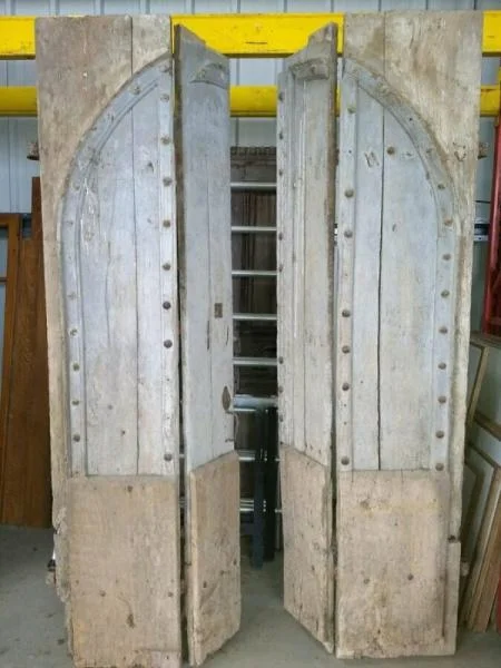 Porte de chapelle double vantail - Bricolage - Montmaur (11320)