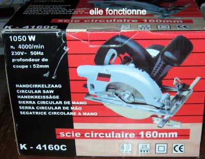 scie circulaire model K4160C. - photo 4