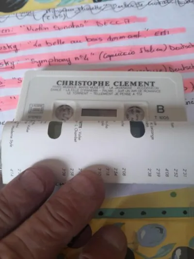 Cassette audio " christophe clément " - CD, DVD & Vinyles