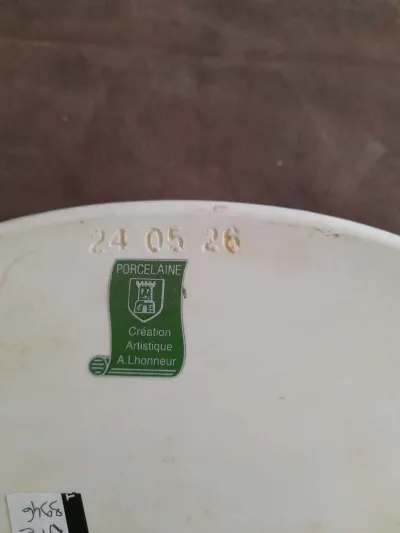 Plat à Gratin Ovale en Porcelaine Blanche illusté - photo 4