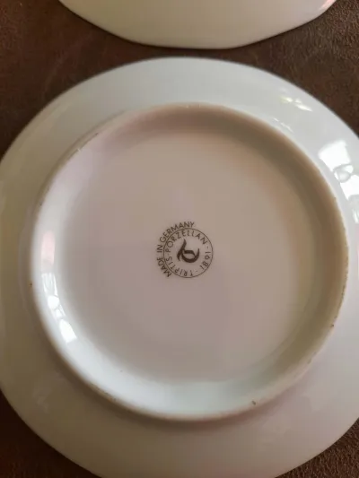 Triptis Porzellan-Lot de 6 Tasses et soucoupes - photo 4