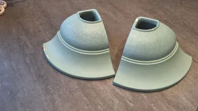 Lot de 2 appliques d'angle - Décoration