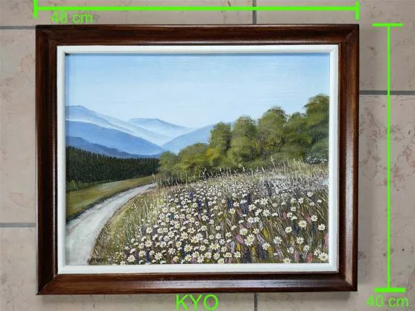 J.deloye - tableau peinture paysage montagne jura - Décoration - Foncine-le-Haut (39460)