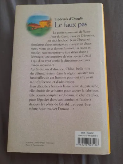 Le faux pas - frédérick d'onaglia - photo 3