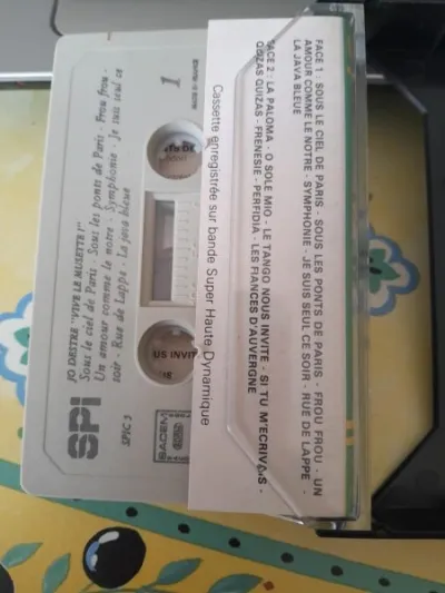 Cassette audio " vive le musette " - photo 2