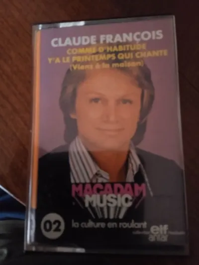 Cassette audio " claude françois " - CD, DVD & Vinyles - Saint-Satur (18300)