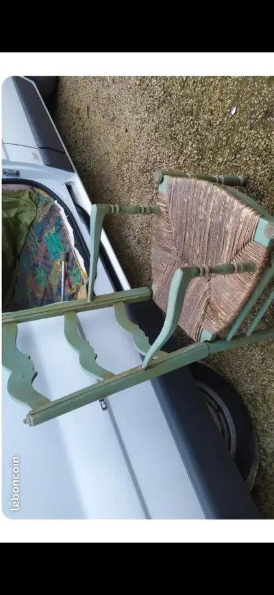 Fauteuil ancien provençal sortie de grenier - photo 2