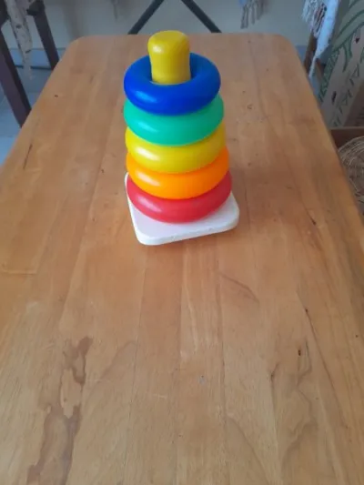 Pyramide anneaux premier âge - Jeux & Jouets - Saint-Satur (18300)