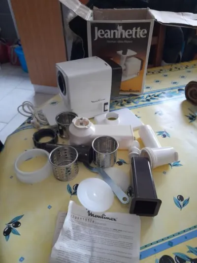 Moulinex ancien hachoir - bloc rapeur jeannette - Électroménager