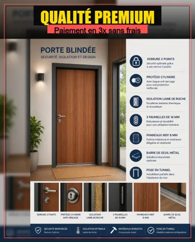 Porte blindée pour sécuriser votre entrée - Bricolage - Troyes (10000)