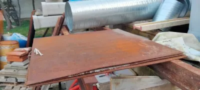 Plaques métalliques pour tranchée 125x125 cm - Bricolage