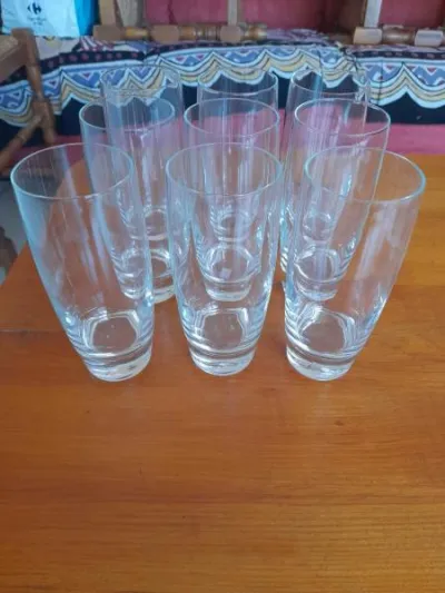 Lot 9 grands verres - photo 2