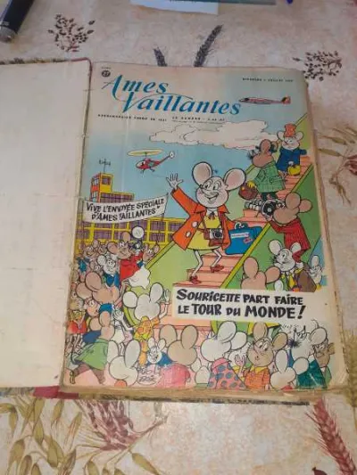 Ancien album ames vaillantes n° 27 à 52 - photo 2