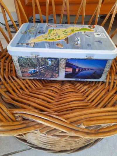 Boite à biscuit vide ile d'oléron france - photo 2