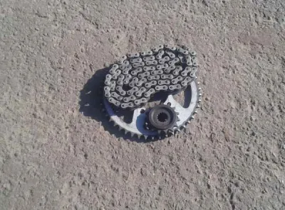 Kit chaine suzuki 650 gsf 2005 - photo 4