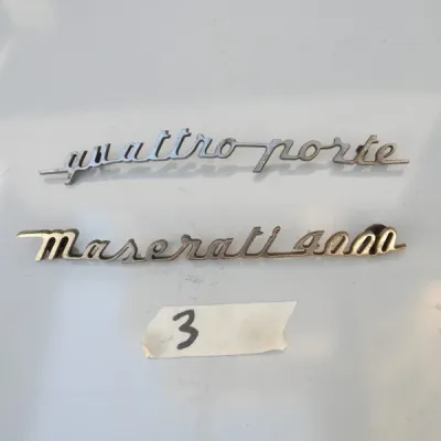 Emblème maserati quattroporte 4000 - Équipements Auto - Nice (06000)