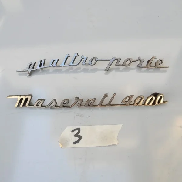 Emblème maserati quattroporte 4000 - Équipements Auto - Nice (06000)