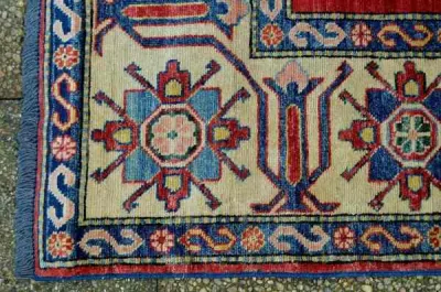 Tapis kazak supérieur style russe fait main - photo 3