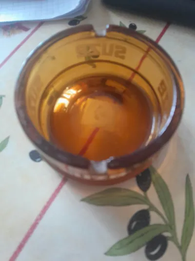 Ancien Cendrier publicitaire en verre Suze - photo 3