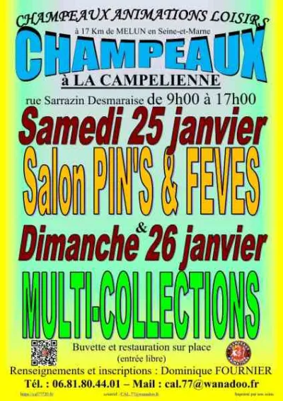 Salon multicollections 26/01/2025 à champeaux (77) - Collection - Champeaux (77720)