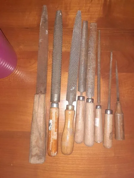 Lot 8 limes à bois anciennes et récentes - Bricolage - Saint-Satur (18300)