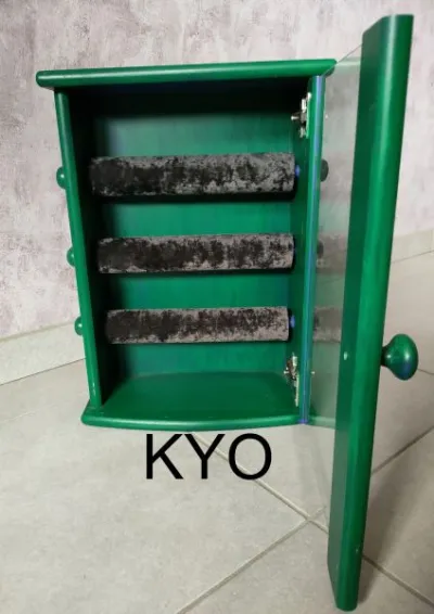 Meuble boîte à bijoux - colliers bracelets - bois - photo 2