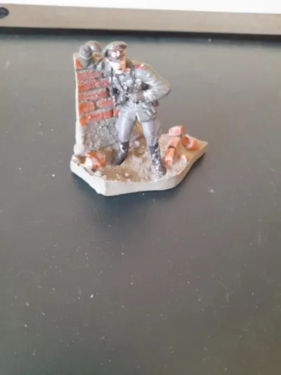 Ancienne figurine soldat allemand en plomb - photo 2