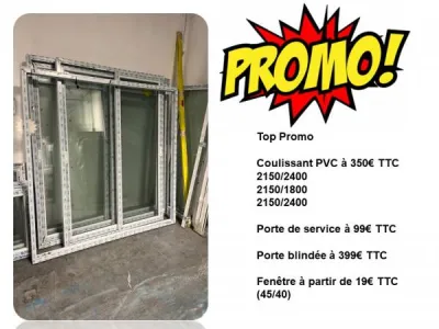 Coulissante pvc disponible - Bricolage - Arandas (01230)