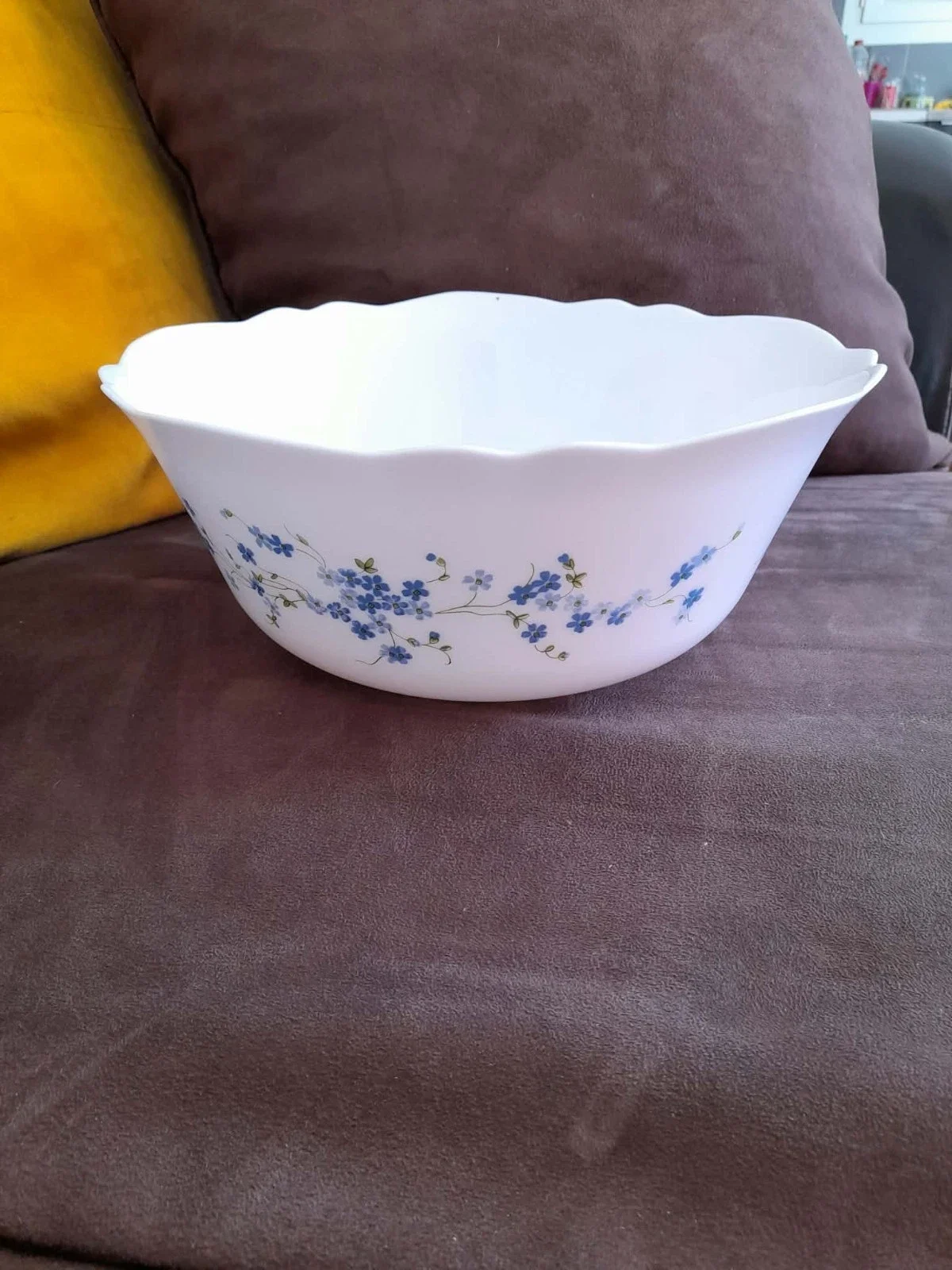 Arcopal -Saladier de Service en Verre d' Opaline - Arts de la Table - Saint-Satur (18300)