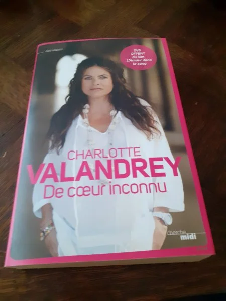 Livre charlotte valandrey "de coeur inconnu " - Livres - Saint-Satur (18300)