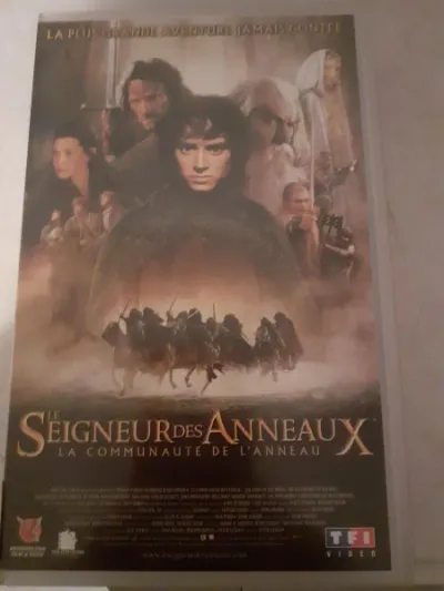 Cassette vhs "seigneur des anneaux" - CD, DVD & Vinyles - Saint-Satur (18300)