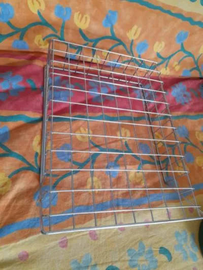 Corbeille à courrier maille métal bac à documents - photo 2