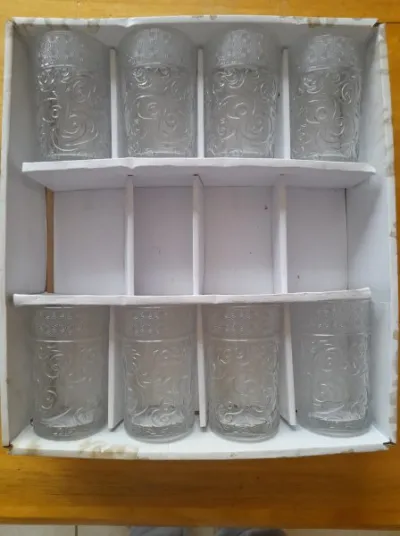 Lot 8 verres mode france - Collection - Saint-Satur (18300)