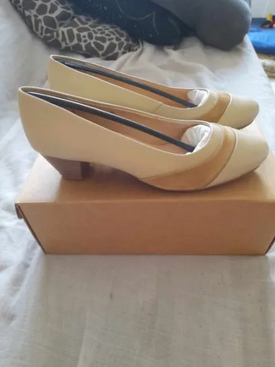 Paire d' escarpin femme 38 beige - photo 3