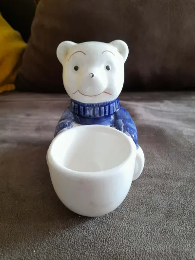 Coquetier Petit Ourson en Céramique - Arts de la Table - Saint-Satur (18300)